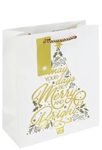 ΤΣΑΝΤΑ ΔΩΡΟΥ XMAS 22*25*10cm.ΧΡΙΣΤΟΥΓΕΝΝΙΑΤΙΚΟ ΔΕΝΤΡΟ