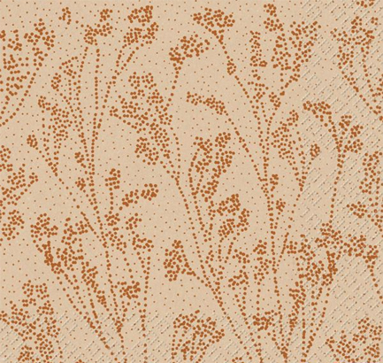 ΧΑΡΤΟΠΕΤΣΕΤΕΣ XMAS 33*33CM.20ΤΕΜ.ΚΛΑΔΙΑ BEIGE