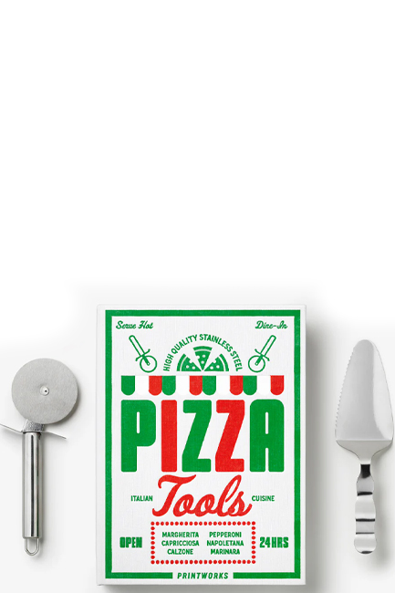 ΣΕΤ PIZZA PRINTWORKS PW00645 THE ESSENTIALS
