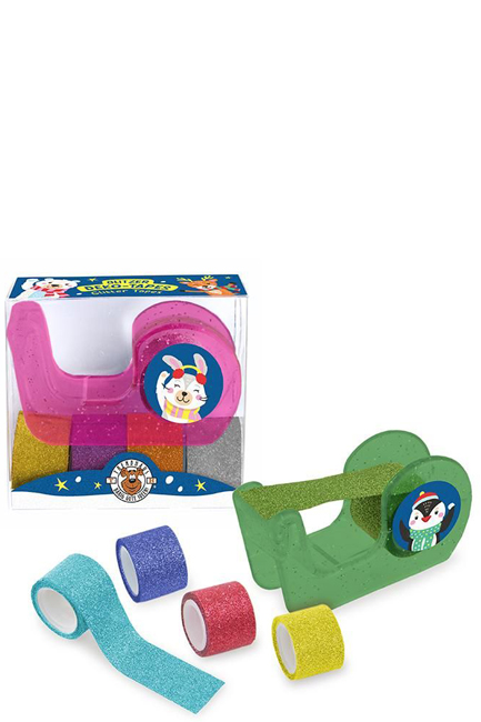 ΤΑΙΝΙΑ ΑΥΤΟΚΟΛΛΗΤΗ XMAS TREND 966568 ΣΕΤ 4ΤΕΜ.ΜΕ ΒΑΣΗ