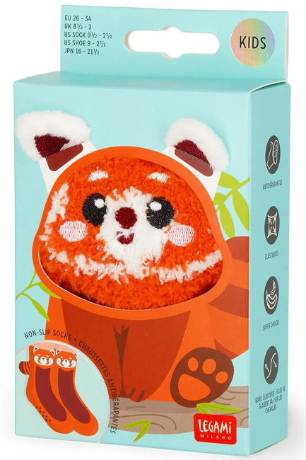 ΚΑΛΤΣΕΣ LEGAMI NON-SLIP-IT’S A MATCH-KCS0015 KID-RED PANDA