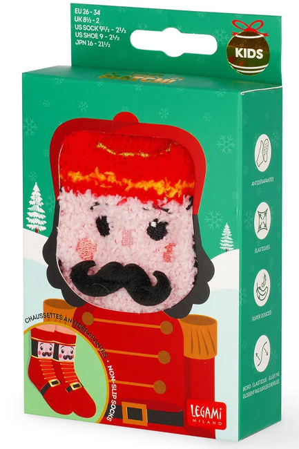 ΚΑΛΤΣΕΣ LEGAMI NON-SLIP-IT’S A MATCH-KCSXS0007 XMAS KID-NUTCRACKER