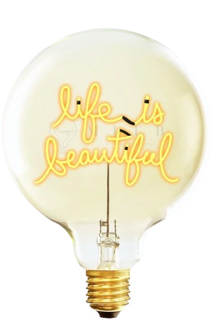 ΛΑΜΠΑ ELEMENTS LIFE IS BEAUTIFUL