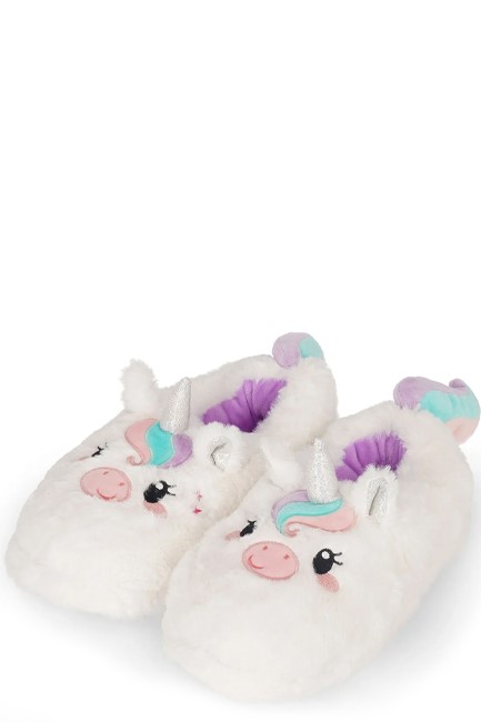 LEG SLI0003 COSY SLIPPERS - UNICORN - SMALL