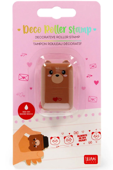 ΣΦΡΑΓΙΔΑ ROLLER LEGAMI ROS0001 TEDDY BEAR  BROWN