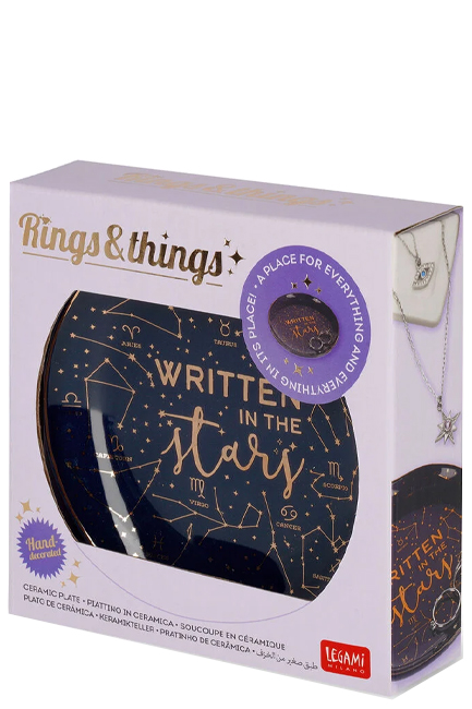 ΠΙΑΤΑΚΙ ΚΕΡΑΜΙΚΟ LEGAMI CPL0001 RINGS AND THINGS STARS