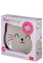 ΠΙΑΤΑΚΙ ΚΕΡΑΜΙΚΟ LEGAMI CPL0002 RINGS AND THINGS KITTY