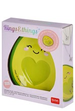 ΠΙΑΤΑΚΙ ΚΕΡΑΜΙΚΟ LEGAMI CPL0004 RINGS AND THINGS AVOCADO