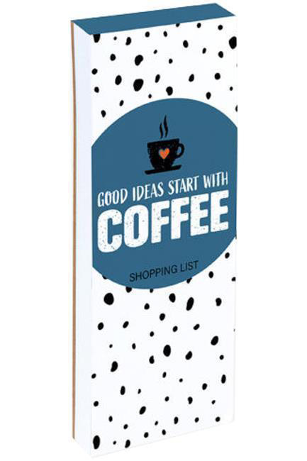 ΛΙΣΤΑ ΓΙΑ ΨΩΝΙΑ ΜΑΓΝΗΤΙΚΗ THE GIFTED STATIONERY COFFEE