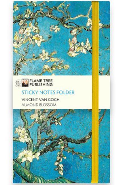 ΧΑΡΤΑΚΙΑ ΑΥΤΟΚΟΛΛΗΤΑ FLAME TREE VAN GOGH-ALMOND BLOSSOM