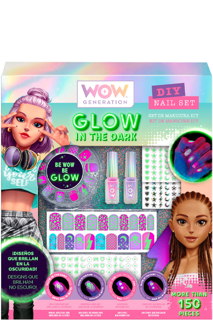 ΣΕΤ ΜΑΝΙΚΙΟΥΡ WOW GENERATION GLOW IN THE DARK