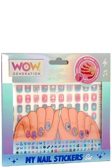 ΑΥΤΟΚΟΛΛΗΤΑ ΝΥΧΙΑ WOW GENERATION ΣΕΤ 24 TEM.89577