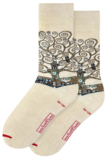 ΚΑΛΤΣΕΣ MUSEARTA GUSTAV KLIMT THE TREE OF LIFE GK-TL-06 BEIGE No 40-46