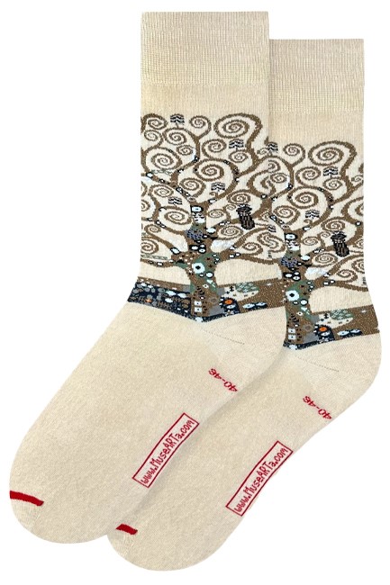 ΚΑΛΤΣΕΣ MUSEARTA GUSTAV KLIMT THE TREE OF LIFE GK-TL-06 BEIGE No 40-46
