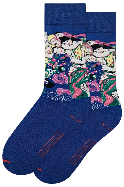 ΚΑΛΤΣΕΣ MUSEARTA GUSTAV KLIMT THE VIRGIN GK-TV-06 BLUE No 36-40