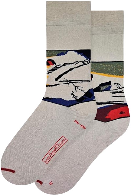 ΚΑΛΤΣΕΣ MUSEARTA VASILY KANDINSKY LYRICAL VK-LY-06 BEIGE No 40-46