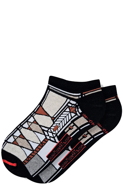 ΚΑΛΤΣΕΣ MUSEARTA SNEAKER FRANK LLOYD WRIGHT ROBIE WINDOW FLW-RW-SA-S-06 BLACK No 36-40