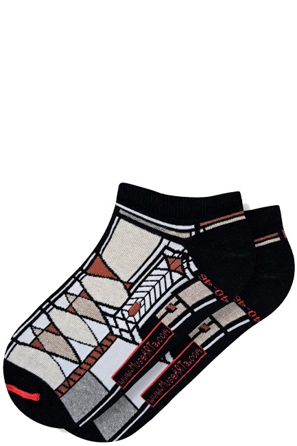 ΚΑΛΤΣΕΣ MUSEARTA SNEAKER FRANK LLOYD WRIGHT ROBIE WINDOW FLW-RW-SA-S-06 BLACK No 36-40