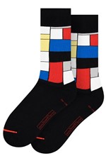 ΚΑΛΤΣΕΣ MUSEARTA SNEAKER PIET MONDRIAN COMPOSITION WITH RED PM-CR-S-06 BLACK No 36-40