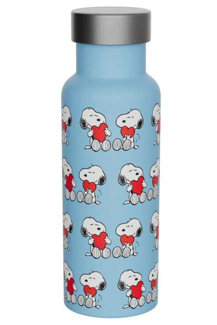 ΠΑΓΟΥΡΙ ΘΕΡΜΟΣ 500ML ΑΝΟΞΕΙΔΩΤΟ ΑΤΣΑΛΙ QUYCUP PEANUTS SNOOPY LOVE