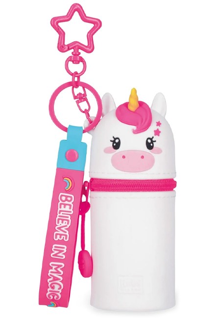 ΠΟΡΤΟΦΟΛΙ ΚΕΡΜΑΤΩΝ ΜΕ ΜΠΡΕΛΟΚ LEGAMI MKAW0003 MINI KAWAII UNICORN