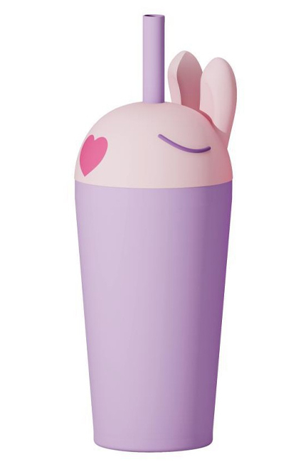 ΠΑΓΟΥΡΙ ΑΝΟΞΕΙΔΩΤΟ ΑΤΣΑΛΙ ΘΕΡΜΟΣ ASOBU 720ml BESTIE SIPPY TUMBLER ΛΑΓΟΥΔΑΚΙ