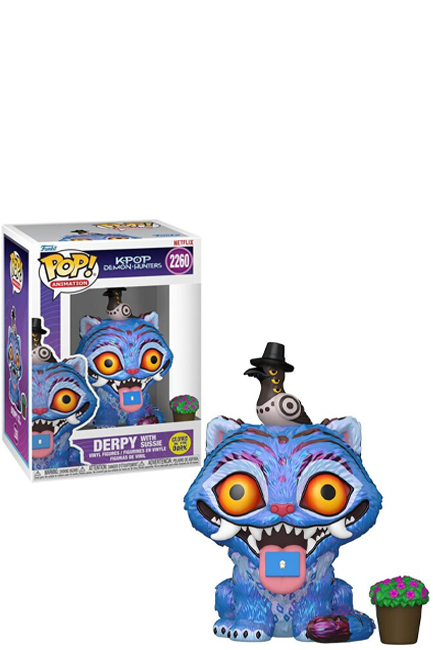 ΦΙΓΟΥΡΑ FUNKO POP ANIMATION-K-POP DEMON HUNTERS-DERPY WITH SUSSIE 2260 GLOW IN THE DARK