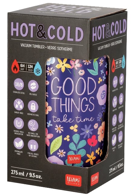 ΚΟΥΠΑ ΑΝΟΞΕΙΔΩΤΗ ΘΕΡΜΟΣ LEGAMI 275ML NTUM0005 HOT AND COLD FLOWERS
