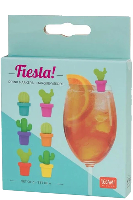 ΔΙΑΚΡΙΤΙΚΟ ΠΟΤΗΡΙΟΥ LEGAMI DRMAKIT1 FIESTA ΣΕΤ 6 ΤΕΜ.CACTUS