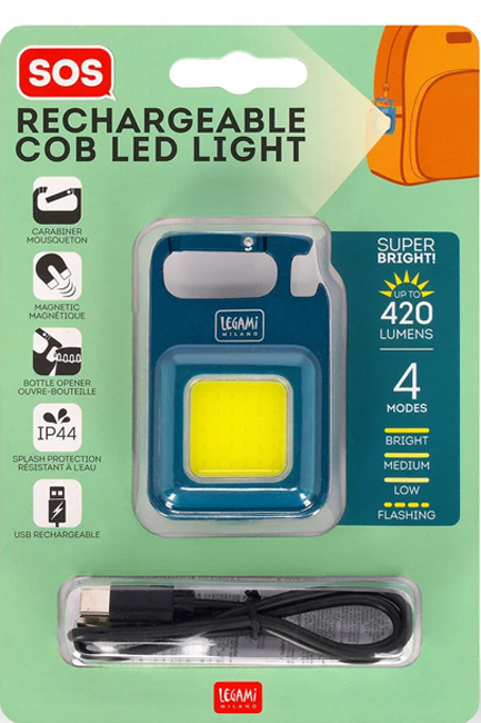 ΠΟΛΥΕΡΓΑΛΕΙΟ LEGAMI SLP0001 SOS ΕΠΑΝΑΦΟΡΤΙΖΟΜΕΝΟΣ ΦΑΚΟΣ ΜΕ LED