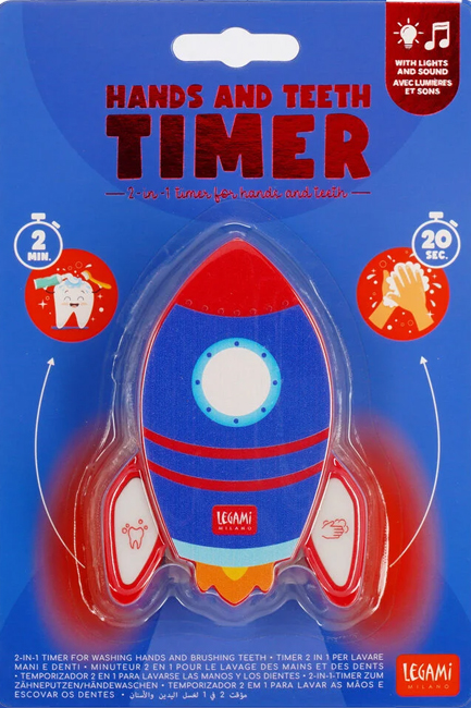 ΧΡΟΝΟΜΕΤΡΟ ΓΙΑ ΠΛΥΣΙΜΟ ΧΕΡΙΩΝ-ΔΟΝΤΙΩΝ LEGAMI KTIM0002 SPACE