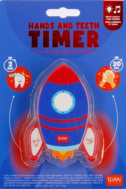 ΧΡΟΝΟΜΕΤΡΟ ΓΙΑ ΠΛΥΣΙΜΟ ΧΕΡΙΩΝ-ΔΟΝΤΙΩΝ LEGAMI KTIM0002 SPACE