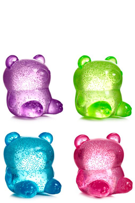 ANTISTRESS PUCKATOR SQUEEZY MARSHMALLOW BEAR GLOW IN THE DARK TY1027