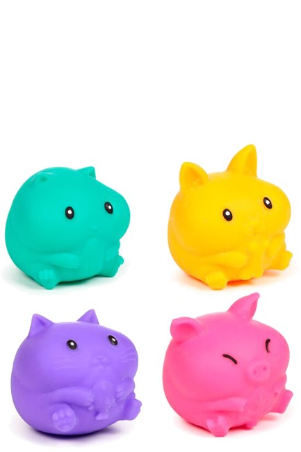 ANTISTRESS PUCKATOR SQUEEZY MOUSE NEON TY1028