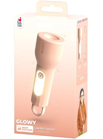 ΦΩΤΑΚΙ ΝΥΧΤΟΣ+ΦΑΚΟΣ MOB GLOWY PINK