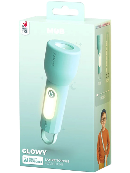 ΦΩΤΑΚΙ ΝΥΧΤΟΣ+ΦΑΚΟΣ MOB GLOWY BLUE