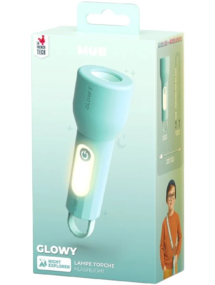 ΦΩΤΑΚΙ ΝΥΧΤΟΣ+ΦΑΚΟΣ MOB GLOWY BLUE