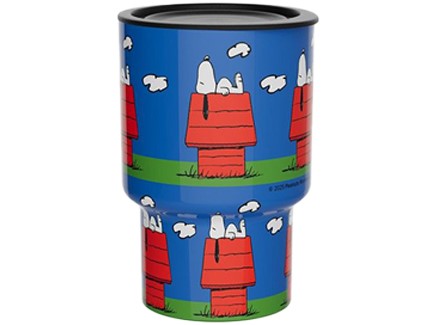 ΚΟΥΠΑ ΑΝΟΞΕΙΔΩΤΗ ΘΕΡΜΟΣ QUYCUP 90ml 3D COLLECTION PEANUTS SNOOPY CUCCIA