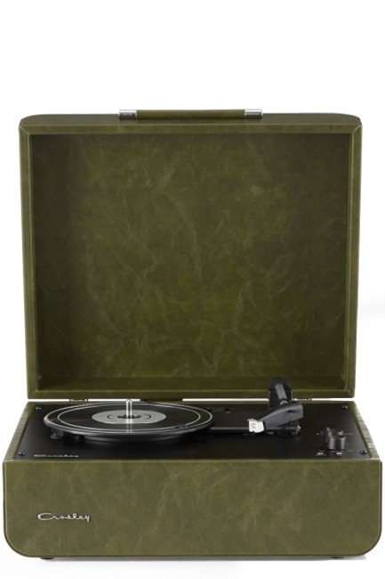 ΠΙΚΑΠ ΒΑΛΙΤΣΑ CROSLEY MERCURY CR6255A-FC4 ΜΕ ΕΝΣΩΜΑΤΩΜΕΝΑ ΗΧΕΙΑ 2-WAY BLUETOOTH FOREST GREEN