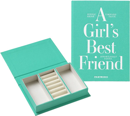 ΚΟΣΜΗΜΑΤΟΘΗΚΗ PRINTWORKS PW00806 A GIRL'S BEST FRIEND SMALL TURQUOISE