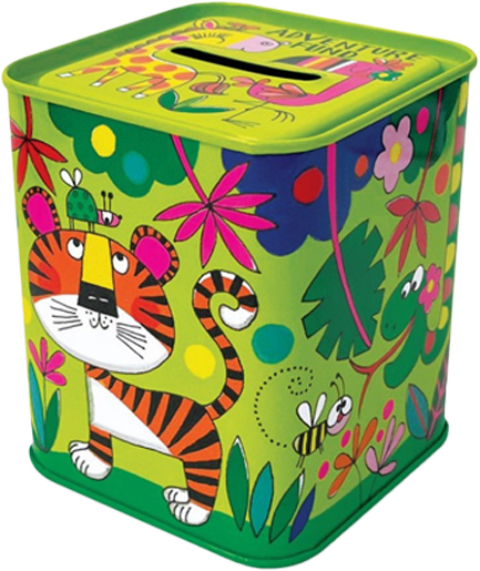 ΚΟΥΜΠΑΡΑΣ ΜΕΤΑΛΛΙΚΟΣ R.E.D.MONBOX46 JUNGLE ANIMALS