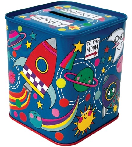 ΚΟΥΜΠΑΡΑΣ ΜΕΤΑΛΛΙΚΟΣ R.E.D.MONBOX48 ROCKET MONEY