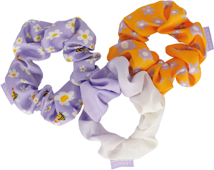 ΛΑΣΤΙΧΑΚΙ ΜΑΛΛΙΩΝ LEGAMI SCRU0004 ΣΕΤ 3ΤΕΜ.SCRUNCHIES HAIR BEE