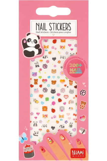 ΑΥΤΟΚΟΛΛΗΤΑ ΓΙΑ ΝΥΧΙΑ LEGAMI NSK0002 CUTE ANIMALS