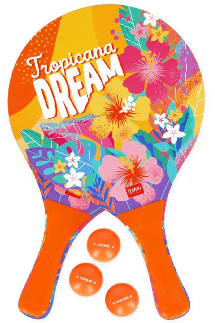 ΡΑΚΕΤΕΣ ΞΥΛΙΝΕΣ ΠΑΙΔΙΚΕΣ LEGAMI BR0009 TROPICANA DREAM