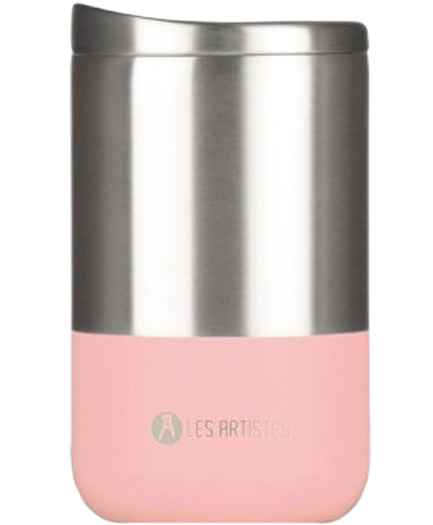 ΚΟΥΠΑ ANΟΞΕΙΔΩTO ΑΤΣΑΛΙ ΘΕΡΜΟΣ 350ml LES ARTISTES TRAVEL SPLIT PINK