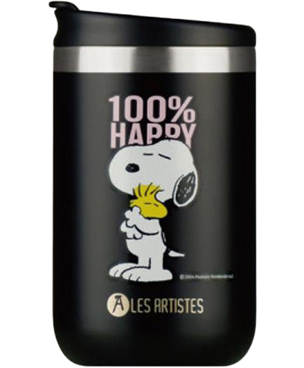 ΚΟΥΠΑ ΑΝΟΞΕΙΔΩΤΟ ΑΤΣΑΛΙ ΘΕΡΜΟΣ 350ml LES ARTISTES TRAVEL HAPPY SNOOPY