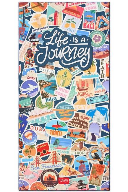 ΠΕΤΣΕΤΑ ΘΑΛΑΣΣΗΣ LEGAMI 85*180εκ.BT0042 TRAVEL STICKERS