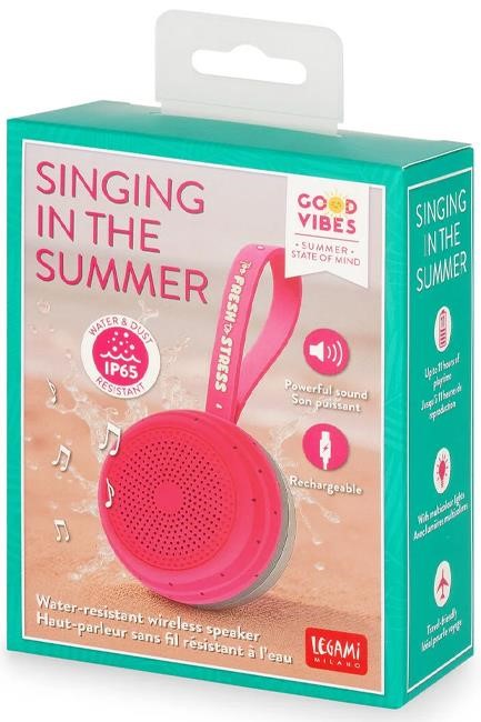 ΗΧΕΙΟ ΦΟΡΗΤΟ LEGAMI SINGING IN THE SUMMER WSP0001 WATER RESISTANT WIRELESS WATERMELON