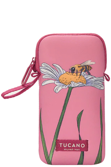 ΘΗΚΗ ΚΙΝΗΤΟΥ TUCANO SCHIZZO BSCZVGP-BEES-PK BEES PINK